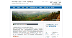 Desktop Screenshot of mahabaleshwar-hotels.com